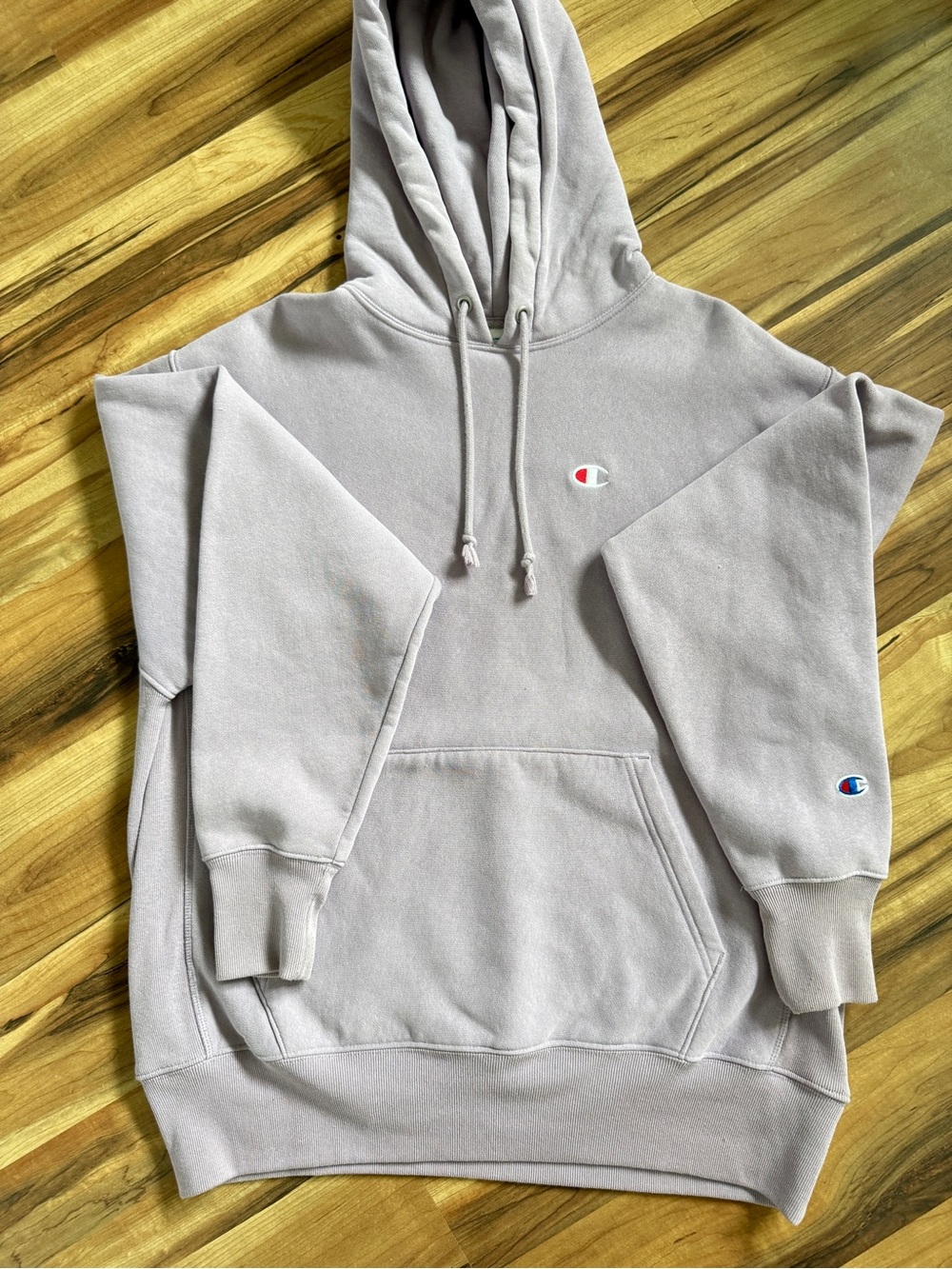 Lavender Champion UO Exclusive Reverse Weave Hoodie Sweatshirt